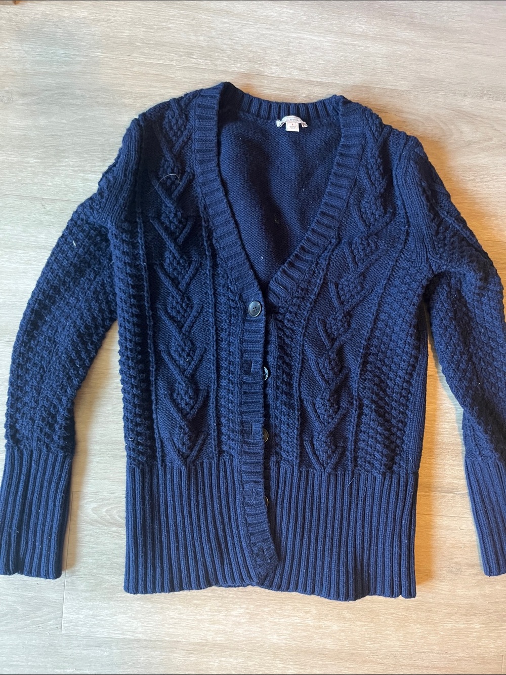 GAP Navy Blue Cardigan Sweater